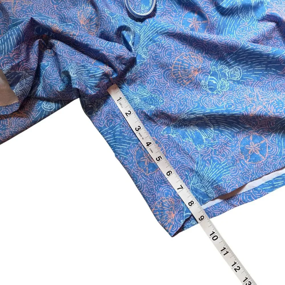 Peter Millar Swim Trunks Seaside Collection NWT Sz 3X Free Bag Attached
